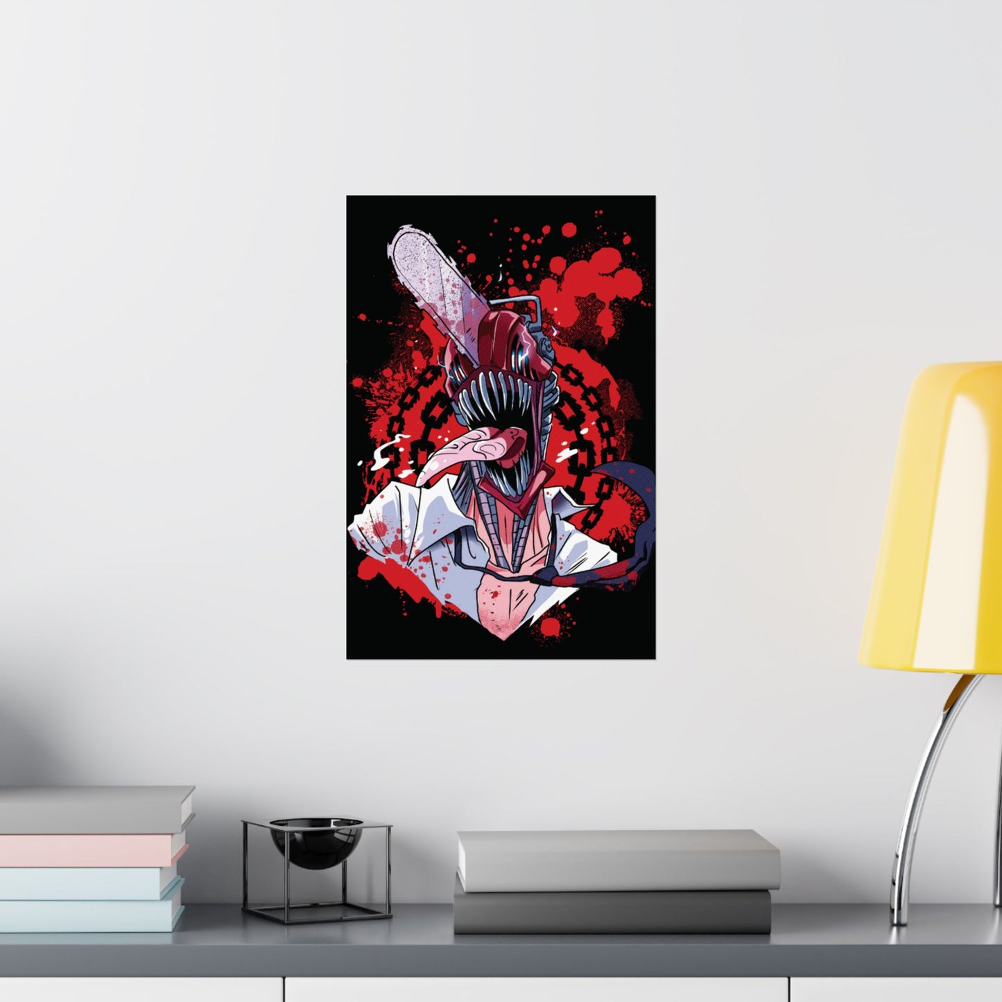 Chainsaw Devil Matte Vertical Poster | Anime-Inspired Wall Art