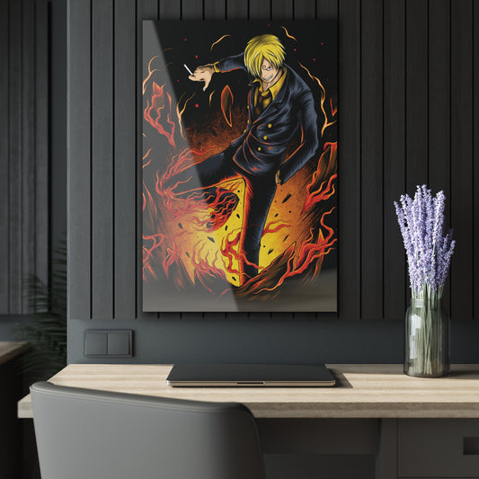 Ifrit Jambe Sanji Acrylic Print