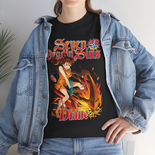 Serpent Sin Of Envy Diane Unisex Heavy Cotton T-Shirt