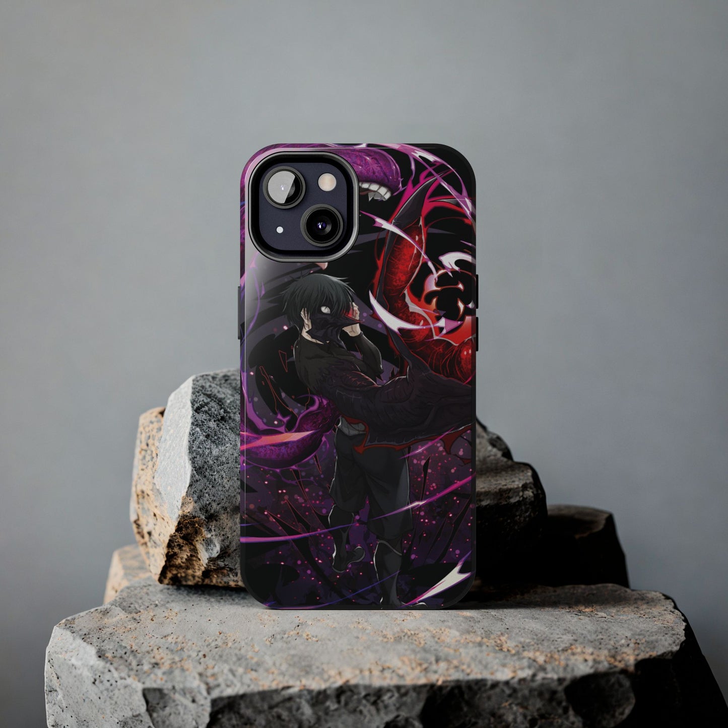 Ken Kaneki Chimera Kagune Double Layered Phone Case | Anime-Inspired Protective Case | Dark Otaku Phone Case for iPhone & Samsung