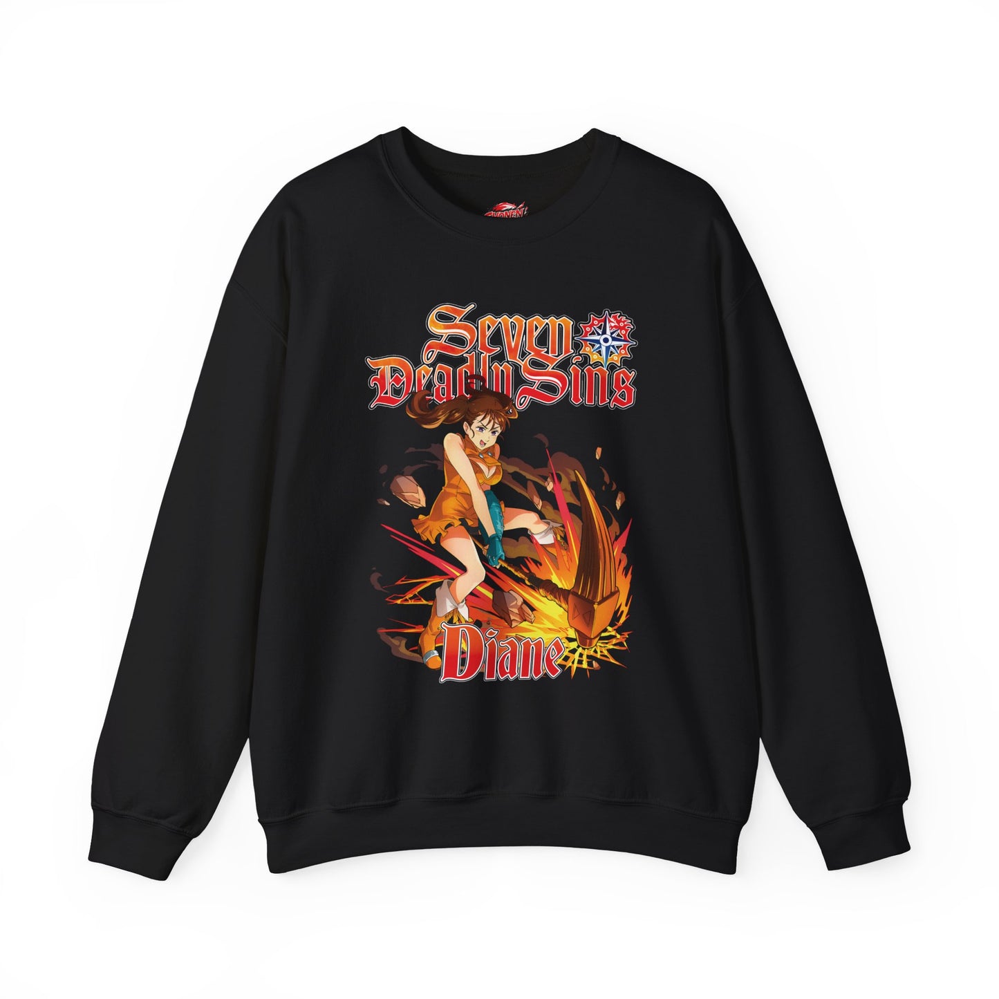 Serpent Sin of Envy Diane Unisex Heavy Blend Crewneck Sweatshirt | Anime-Inspired Graphic Sweater | Manga Pullover