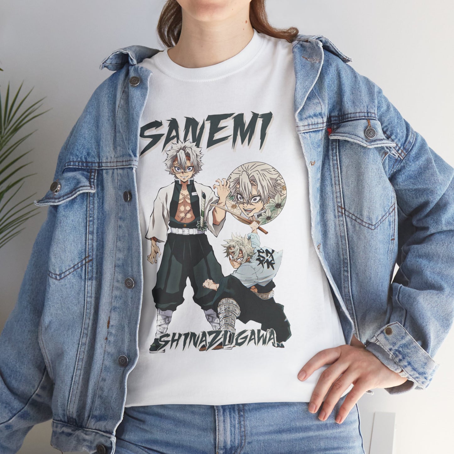 Sanemi Shinazugawa Wind Hashira T-Shirt | Anime-Inspired Streetwear Tee