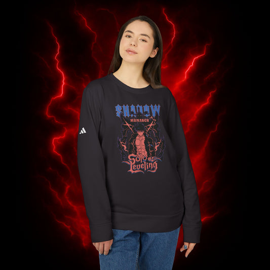 Shadow Monarch II Adidas Unisex Fleece Crewneck Sweatshirt