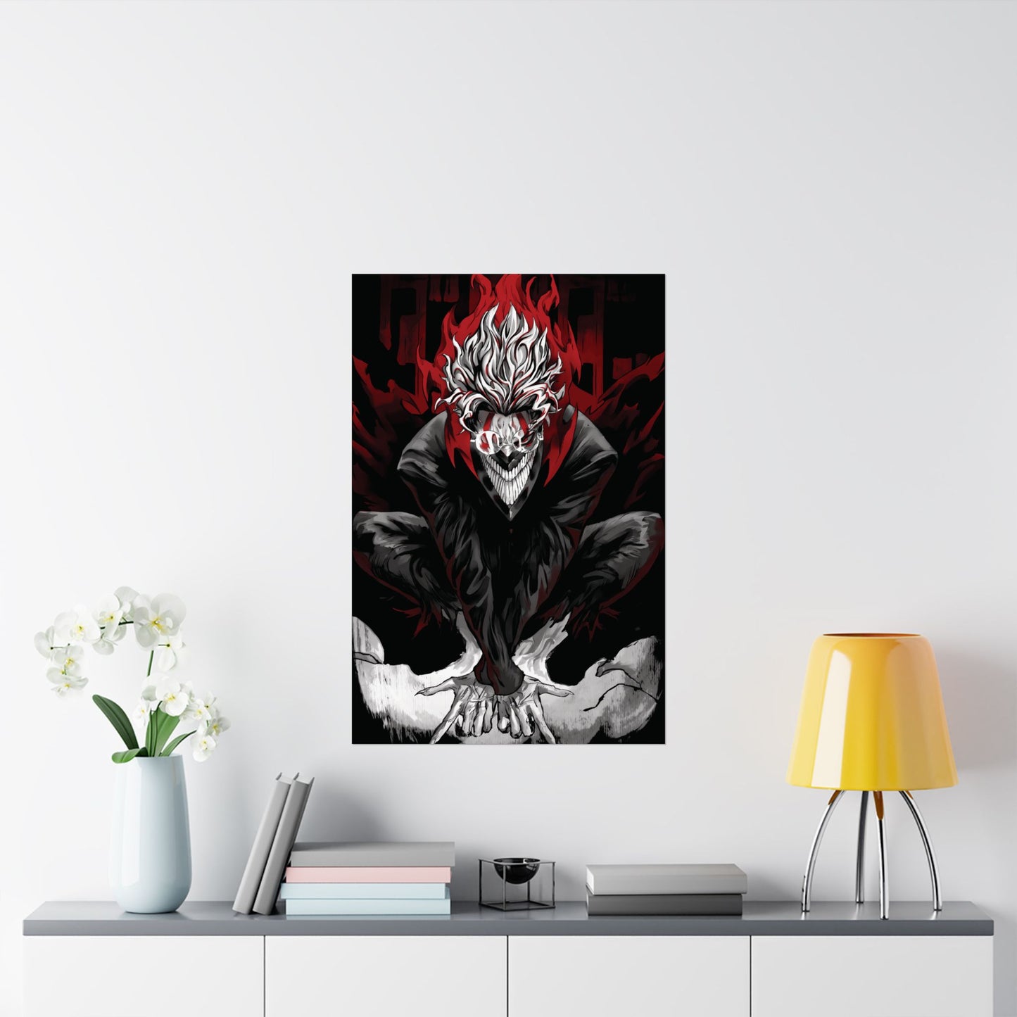 Okarun “Turbo Granny Mode” Matte Vertical Poster | Anime-Inspired Wall Art