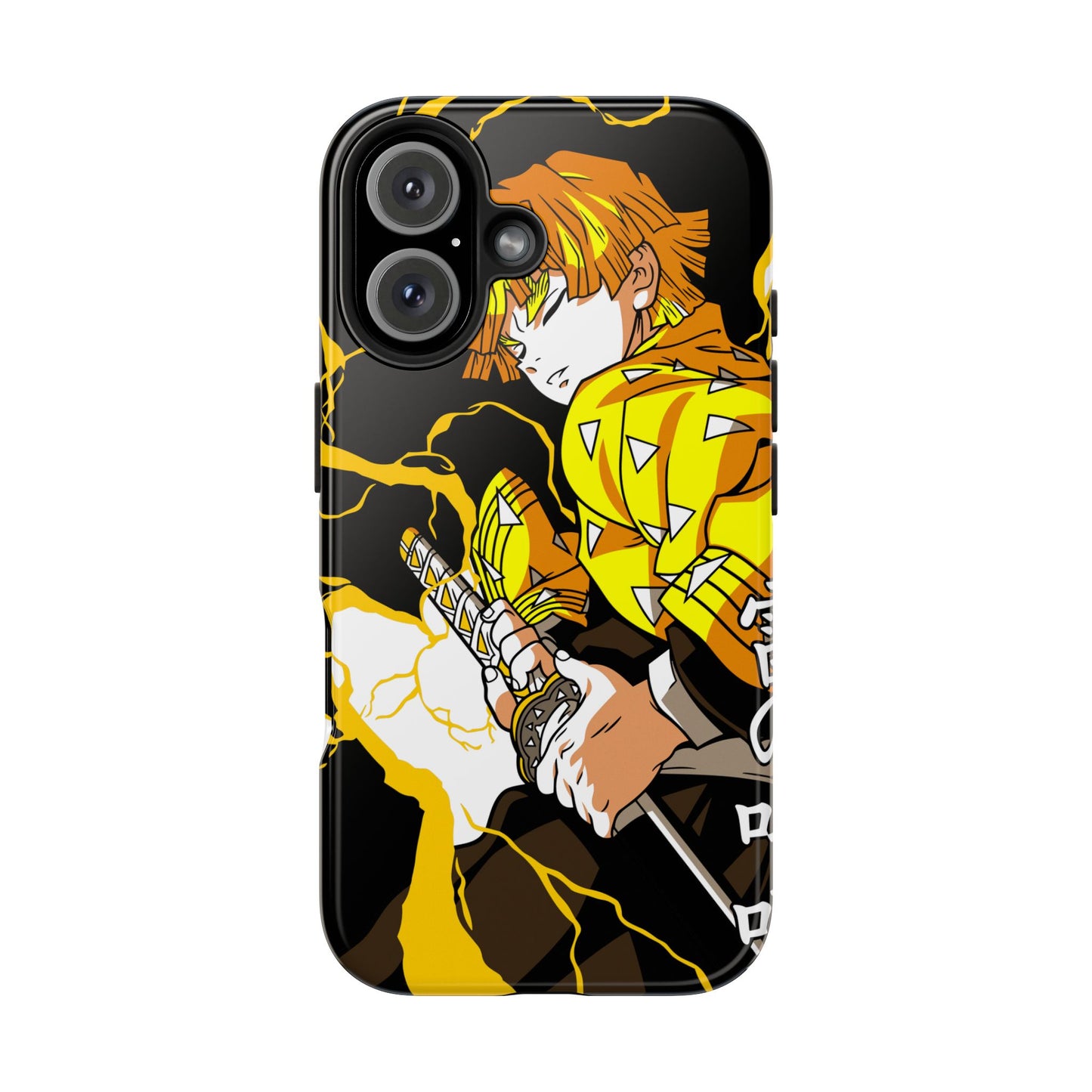Sleeping Zenitsu Anime Phone Case | Anime-Inspired Protective Cover | Double Layer Otaku Case