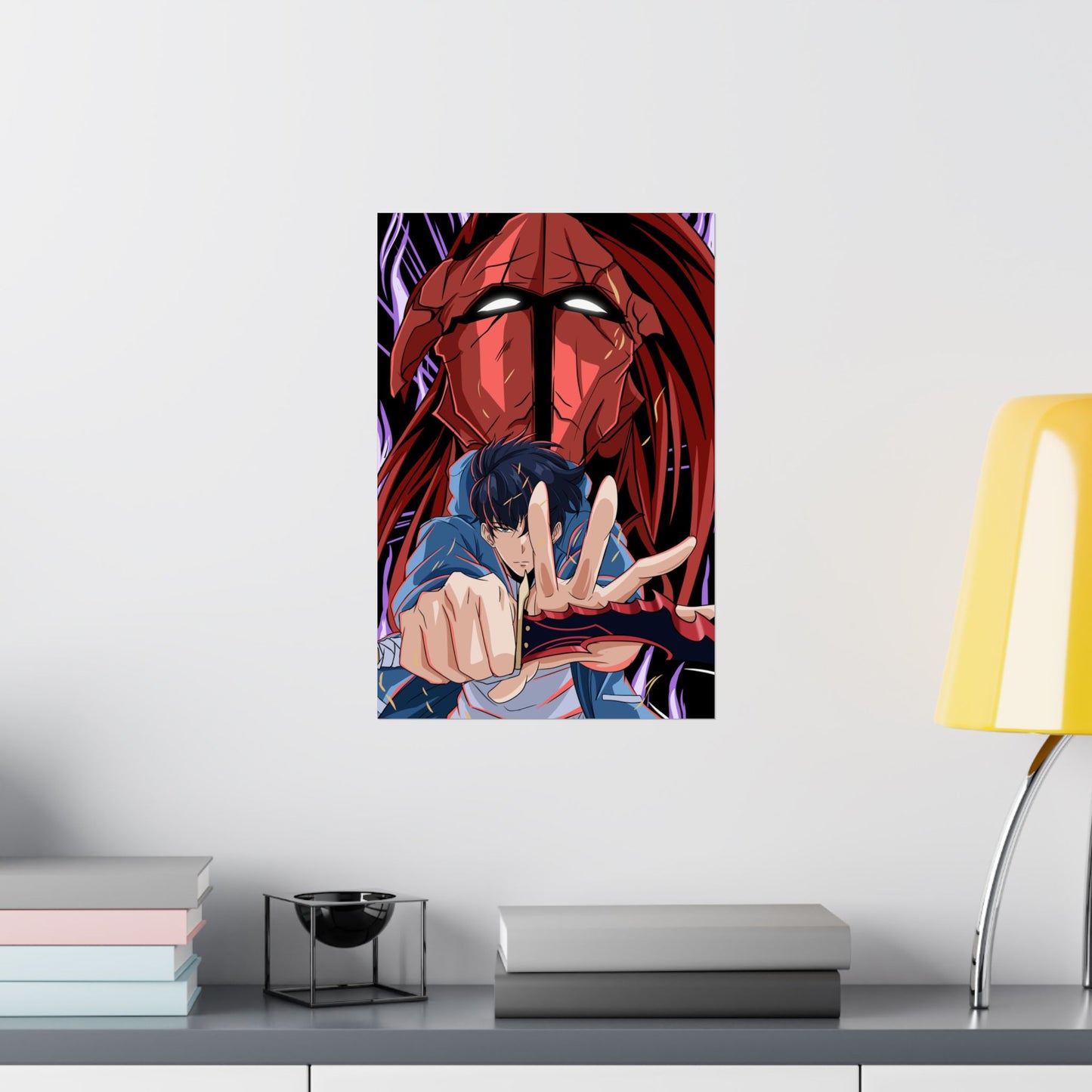 Sung Jin-Woo Igris’ Command Matte Vertical Poster | Anime-Inspired Wall Art | Shadow Army Print