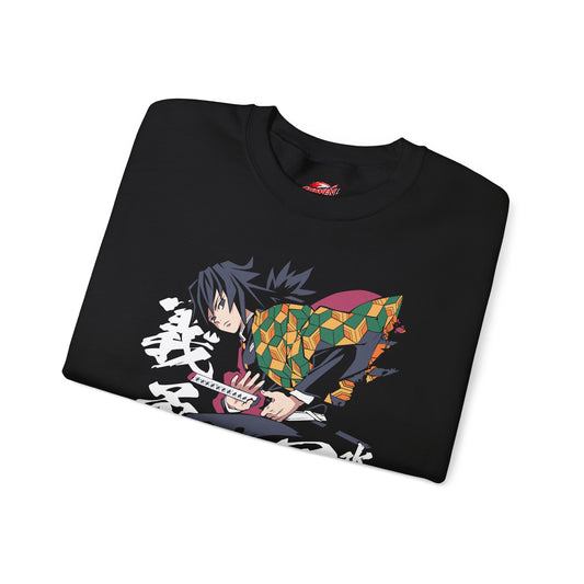 Giyu Tomioka Water Hashira Sweatshirt | Anime-Inspired Streetwear