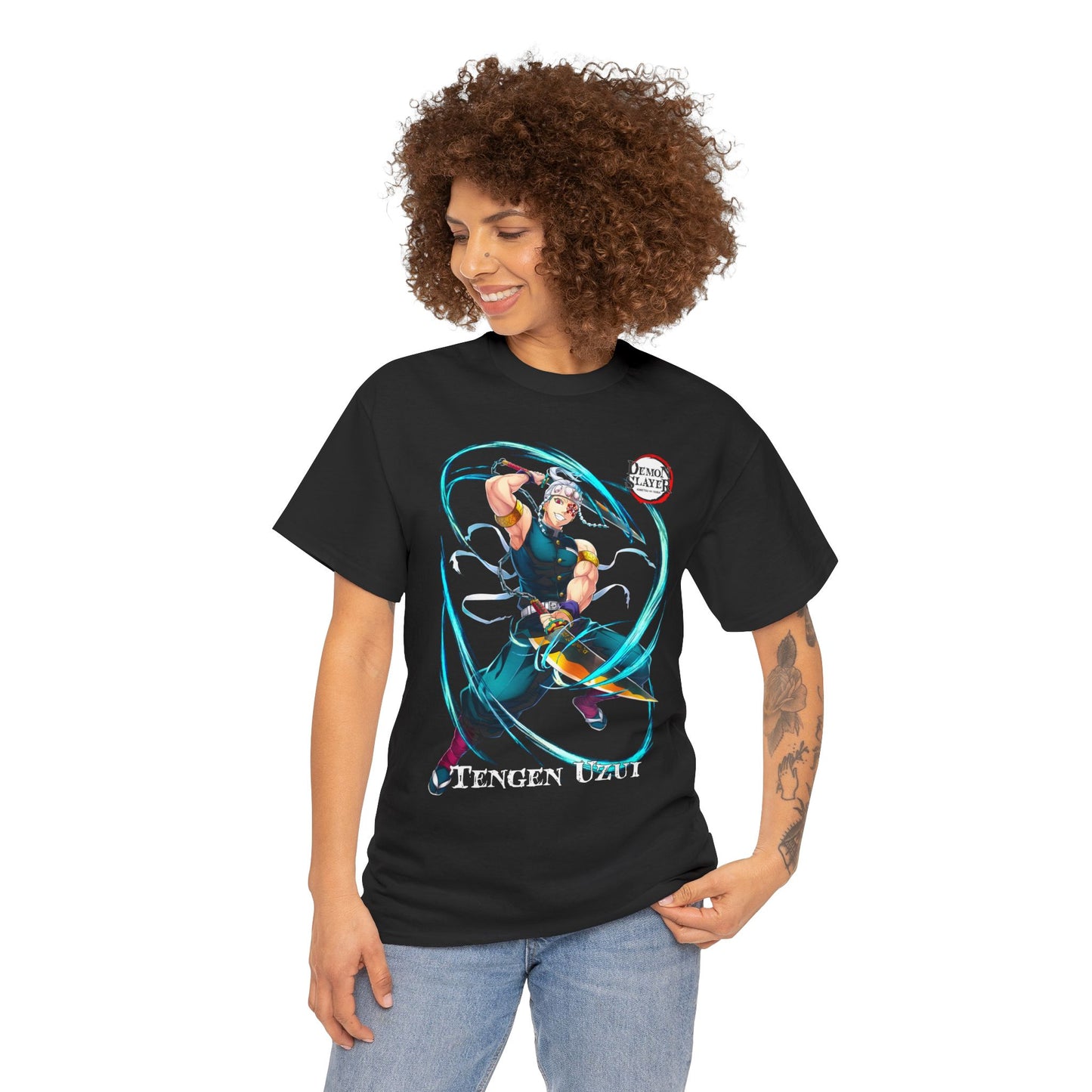Tengen Uzui Anime T-Shirt | Sound Hashira Anime-Inspired Streetwear | Unisex Manga Tee