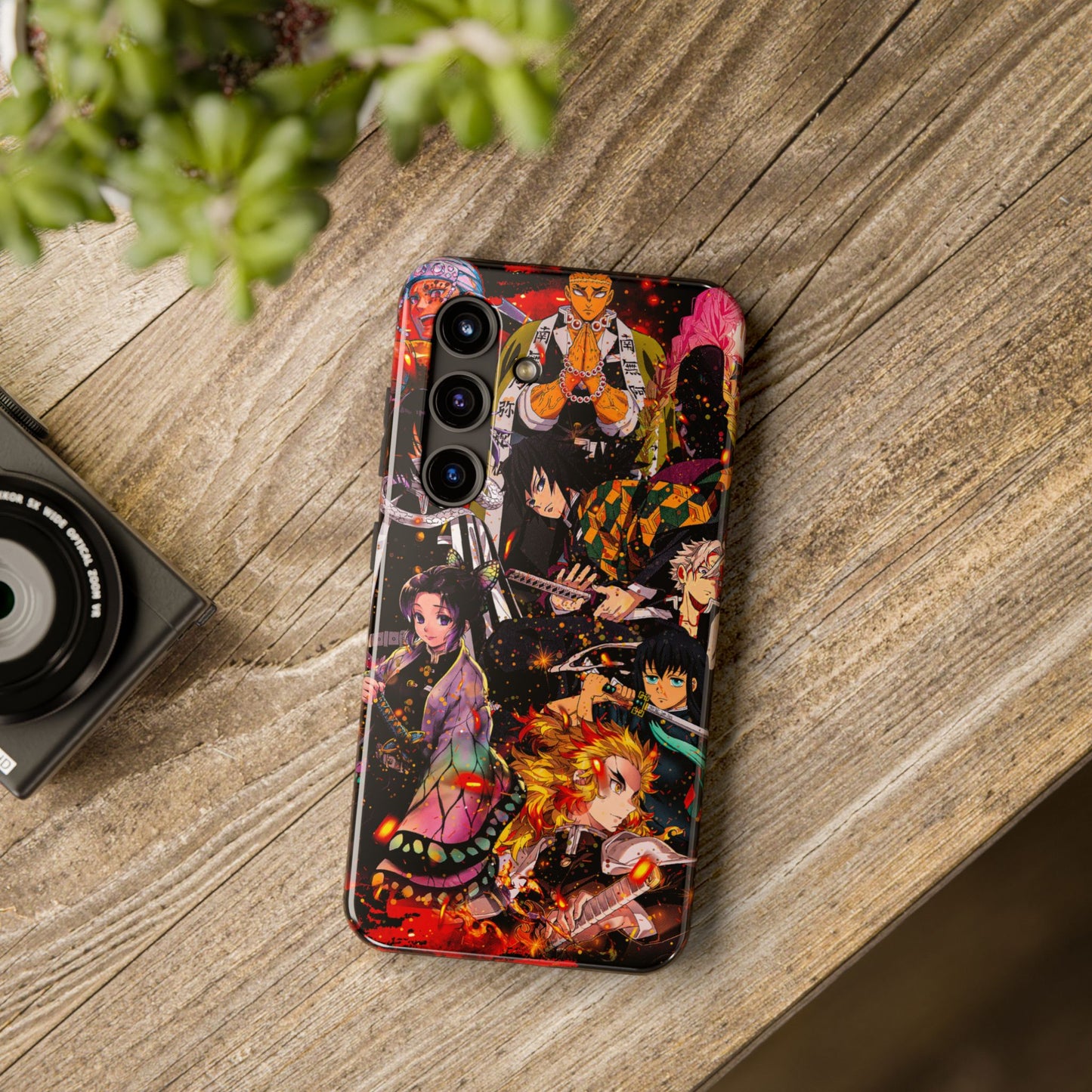Hashira Collage Anime Phone Case | Anime-Inspired Protective Cover | Double Layer iPhone & Samsung Case