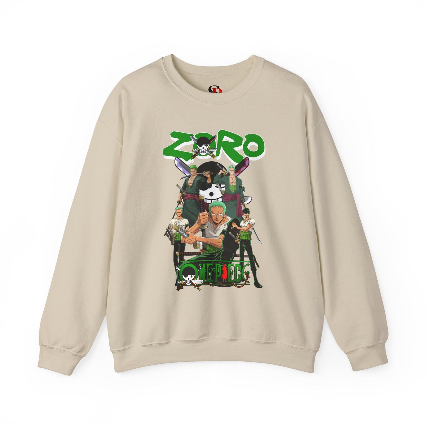 Zoro “King of Swords” Unisex Heavy Crewneck | One Piece Streetwear Sweatshirt
