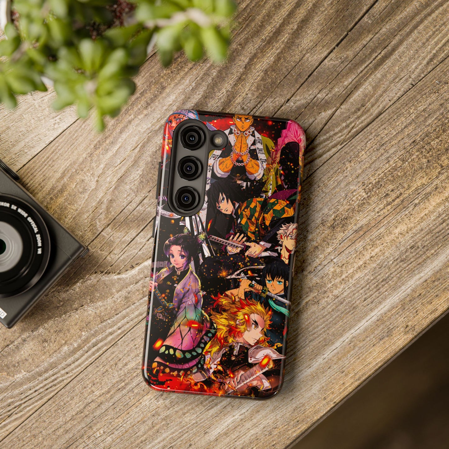 Hashira Collage Anime Phone Case | Anime-Inspired Protective Cover | Double Layer iPhone & Samsung Case