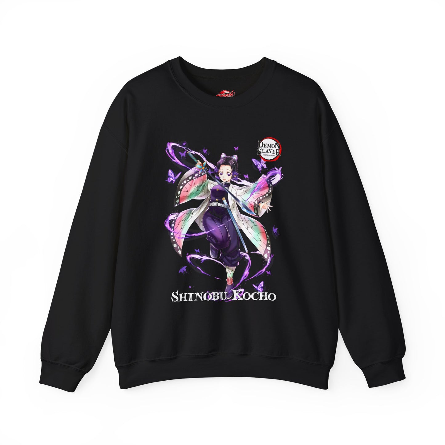 Shinobu Kocho Crewneck | Insect Hashira Anime-Inspired Sweatshirt