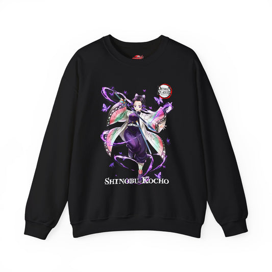 Shinobu Kocho Crewneck | Insect Hashira Anime-Inspired Sweatshirt