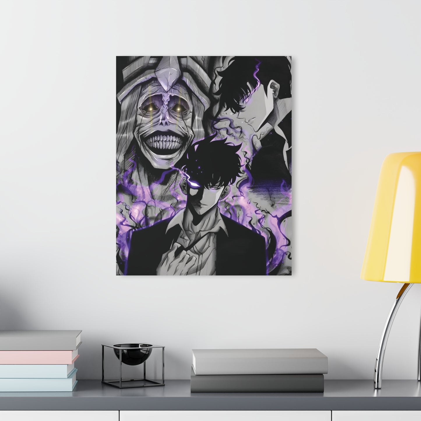 Solo Leveling Shadow Monarch Acrylic Print