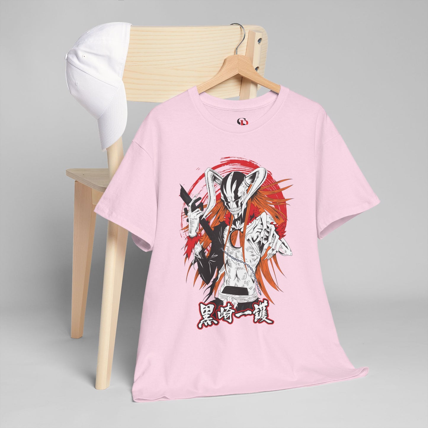 Ichigo Vasto Lorde Unisex Heavy Cotton T-Shirt | Bleach Anime Streetwear Tee