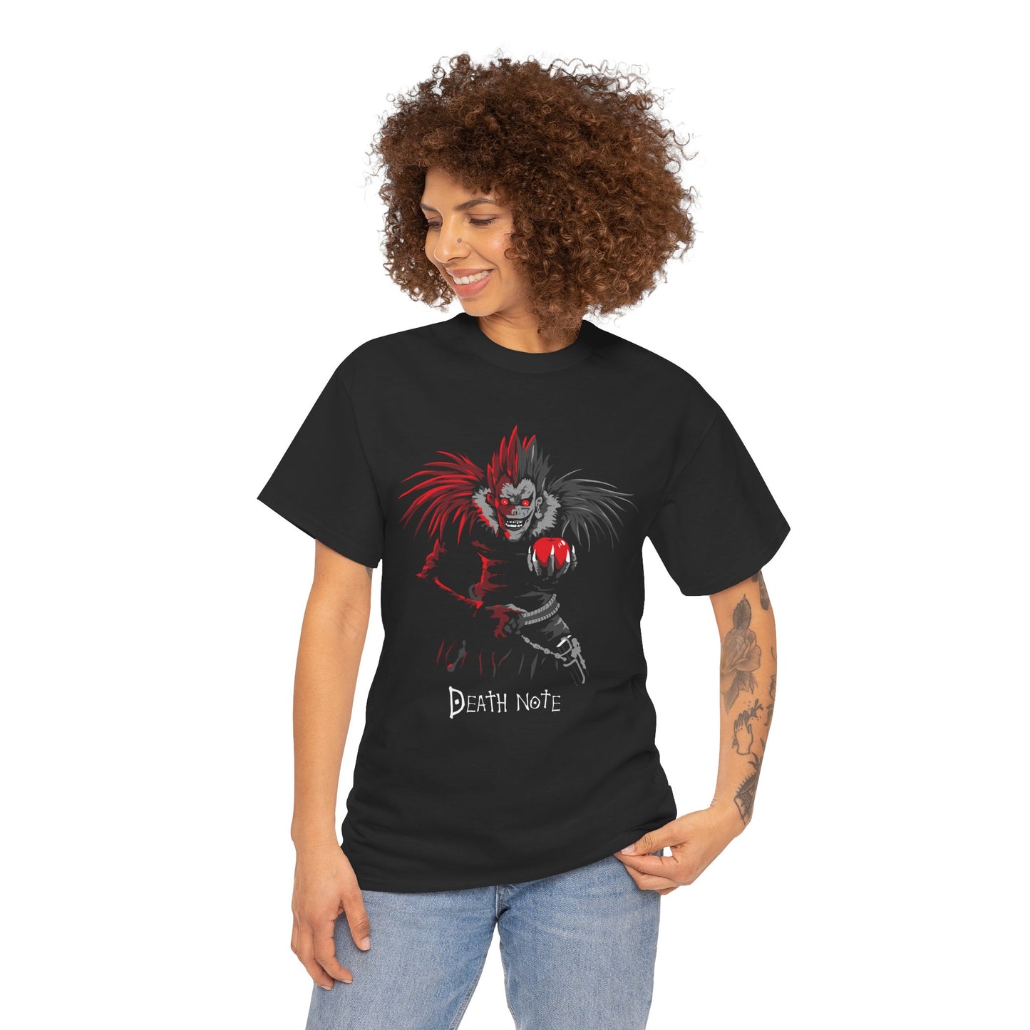 Ryuk Unisex Heavy Cotton T-Shirt | Anime-Inspired Streetwear Tee