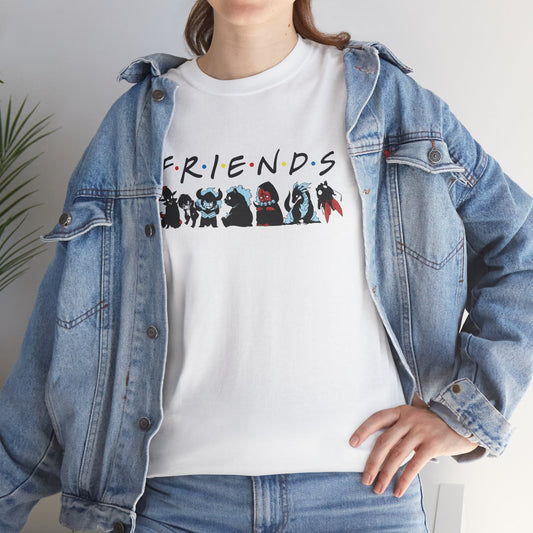 Solo Leveling Friends Unisex Heavy Cotton T-Shirt
