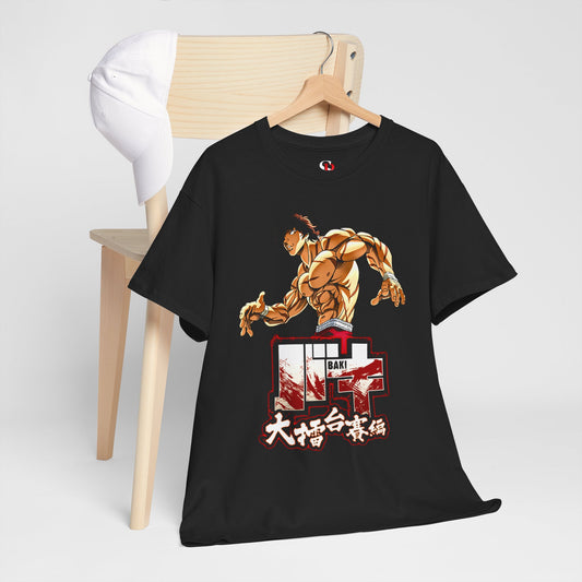 Baki Hanma “The Ogre's Son” Unisex Heavy Cotton T-Shirt | Martial Arts Anime Streetwear