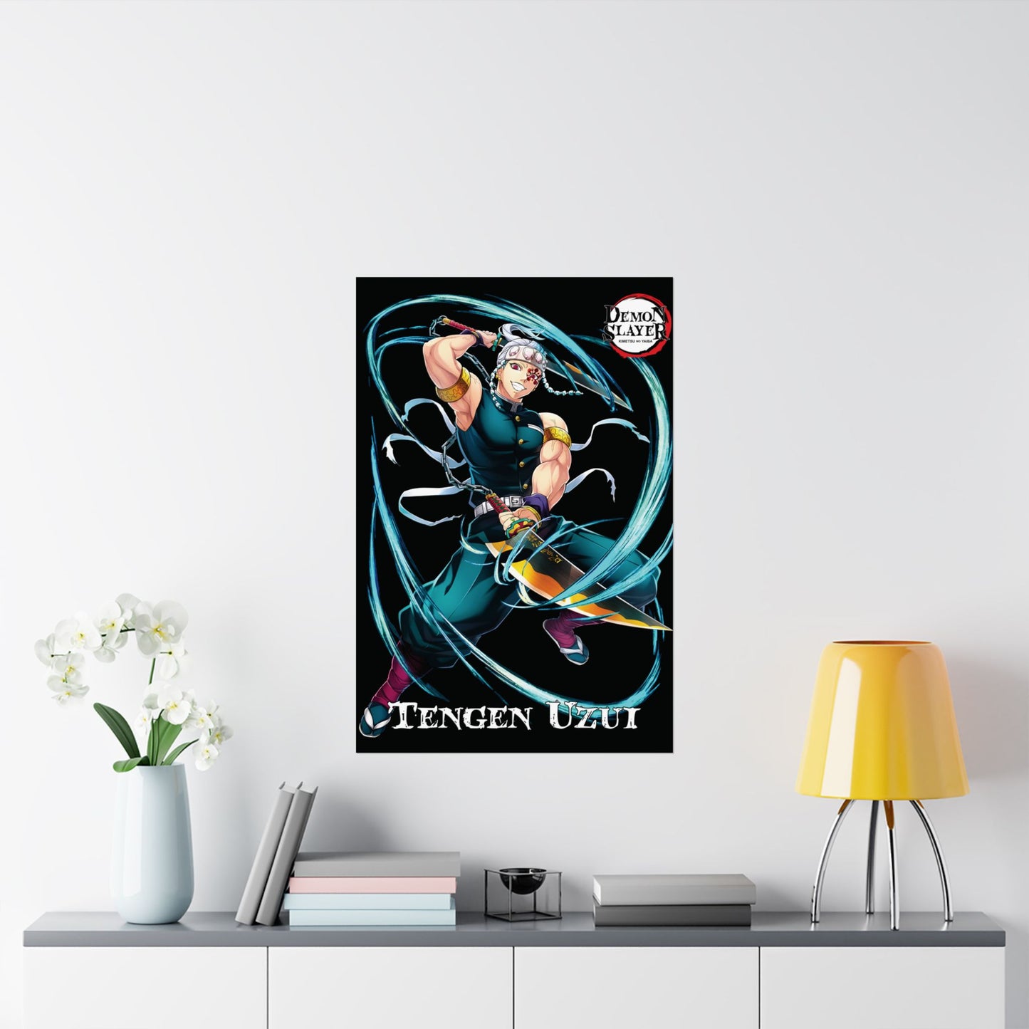Tengen Uzui Anime Poster | Sound Hashira Anime-Inspired Wall Art | Manga Decor