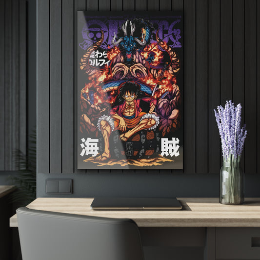 Luffy Vs Kaido III Acrylic Print
