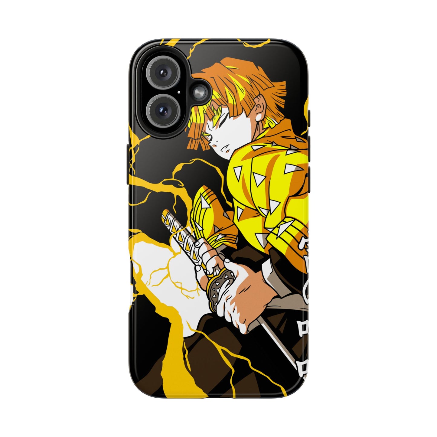 Sleeping Zenitsu Anime Phone Case | Anime-Inspired Protective Cover | Double Layer Otaku Case