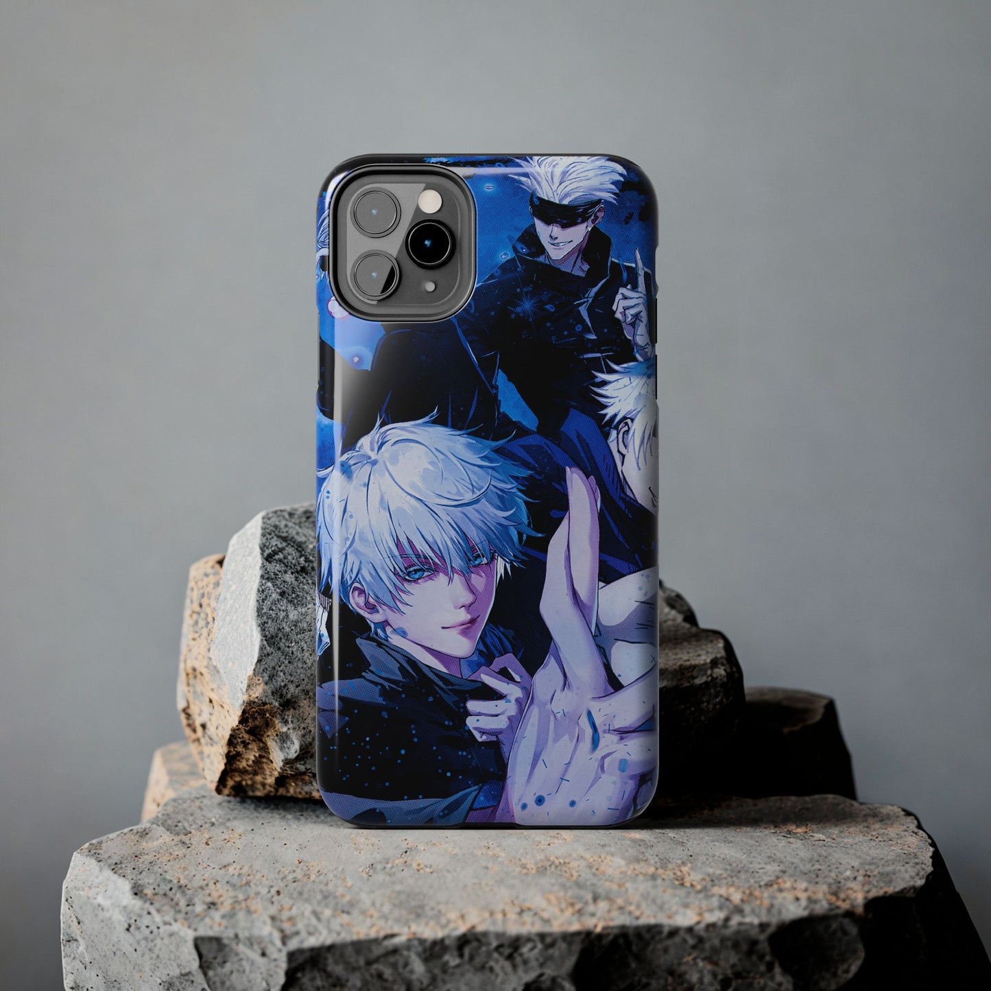 4 Styles of Gojo Phone Case | Anime-Inspired Protective Case | Satoru Gojo iPhone & Samsung Cover | Otaku Manga Case