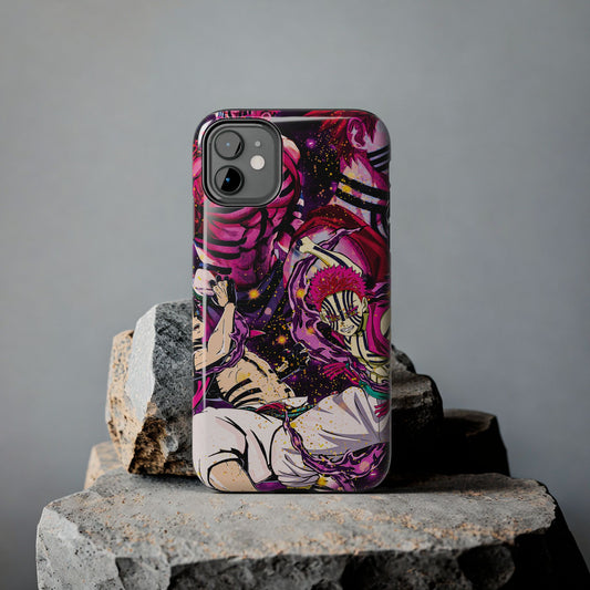 Upper Moon 3 Akaza Phone Case | Demon Slayer Double Layered Protective Case