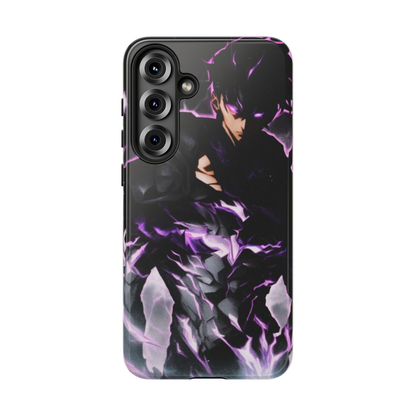 Sung Jin-Woo Shadow Monarch Awakening Double Layered Phone Case | Anime-Insired Protective Case for iPhone & Samsung