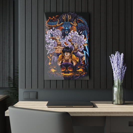 Luffy Vs Kaido II Acrylic Print