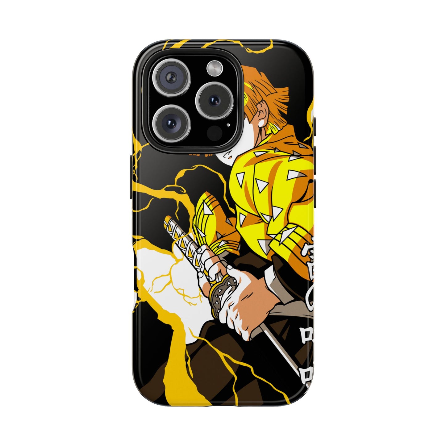 Sleeping Zenitsu Anime Phone Case | Anime-Inspired Protective Cover | Double Layer Otaku Case