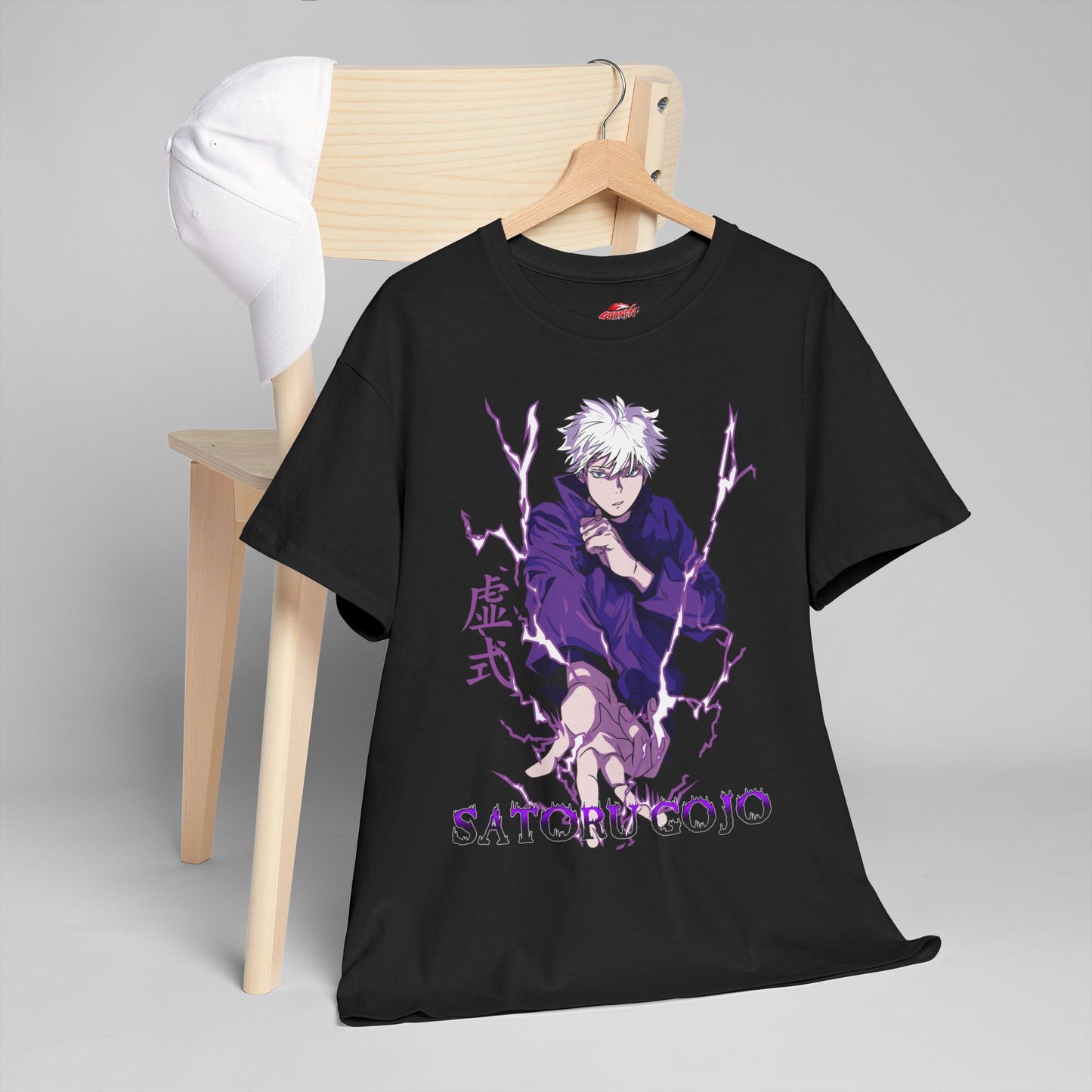 Satoru Gojo Hollow Purple II T-Shirt | Anime-Inspired Grphic Shirt | Strongest Sorcerer Streetwear Tee | Gojo Infinity Graphic Tee