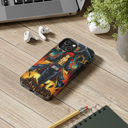 Puppet Master Sasori Phone Case | Akatsuki Anime-Inspired Protective Case | Red Sand Villain iPhone & Samsung Cover | Otaku Manga Case
