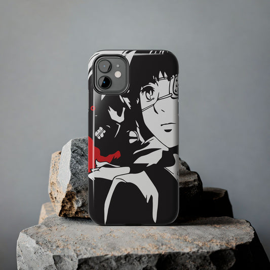 Ken Kaneki II Double Layered Phone Case | Anime-Inspired Protective Case | Dark Otaku Phone Cover