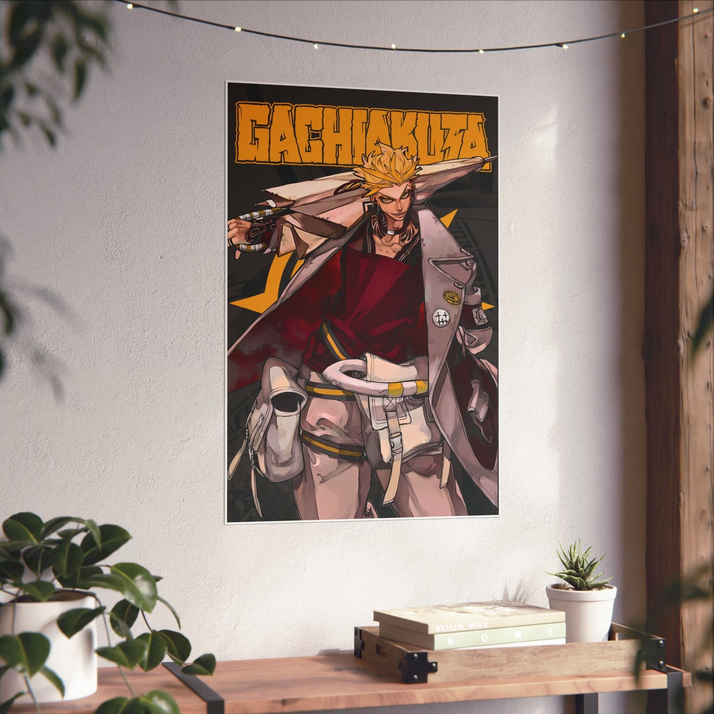 Enjin II Matte Vertical Poster | Anime-Inspired Wall Art