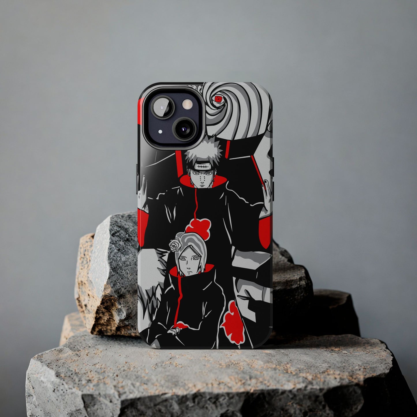 Akatsuki Phone Case | Anime-Inspired Protective Case | Double Layered iPhone & Samsung Cover | Otaku Manga Case