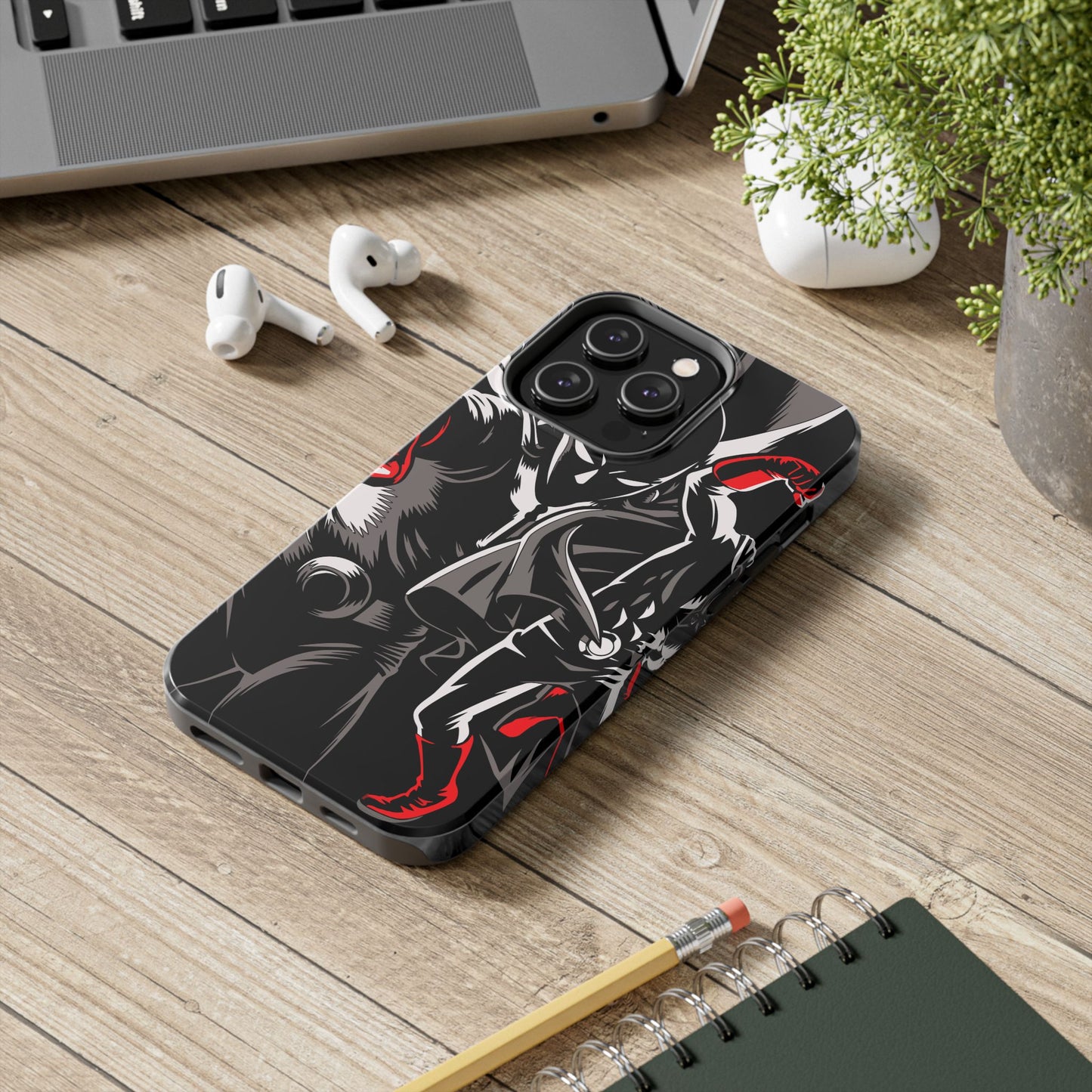 Saitama Serious Punch Anime Phone Case | Anime-Inspired Protective Cover | Double Layer iPhone & Samsung Case