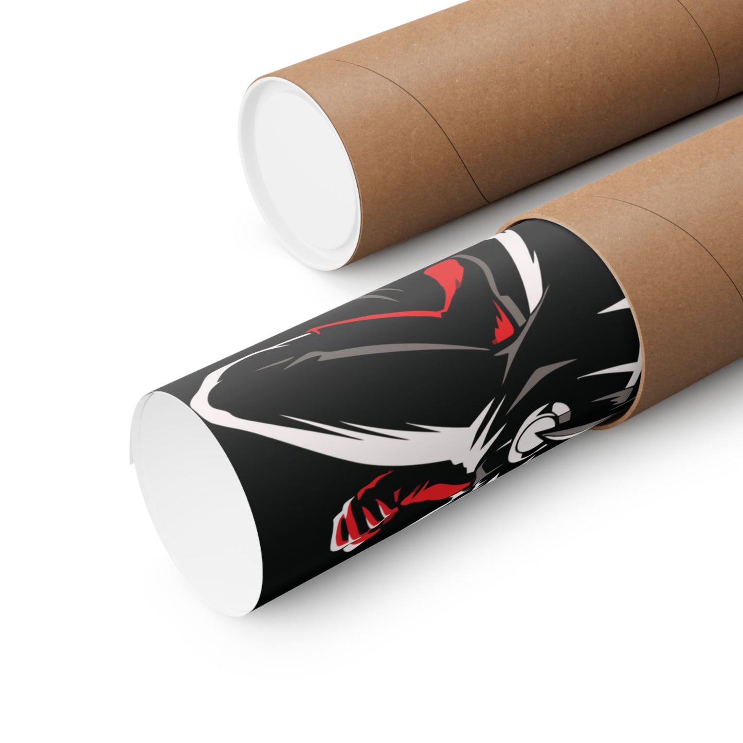 Saitama Serious Punch Anime Poster | Anime-Inspired Matte Wall Art | Manga Action Decor