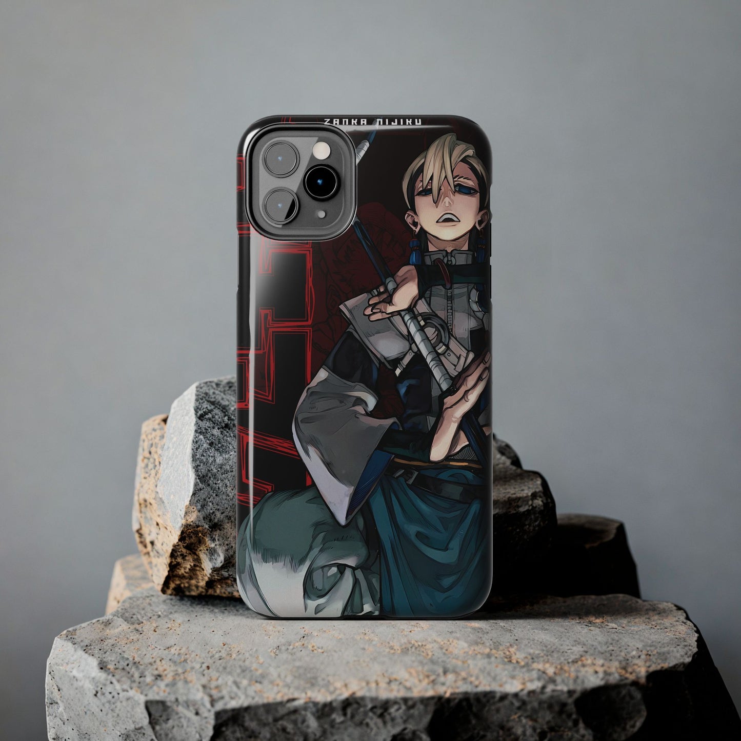 Zanka Nijiku Personalizable Double Layered Phone Case | Anime-Inspired Protective Case for IPhone & Samsung