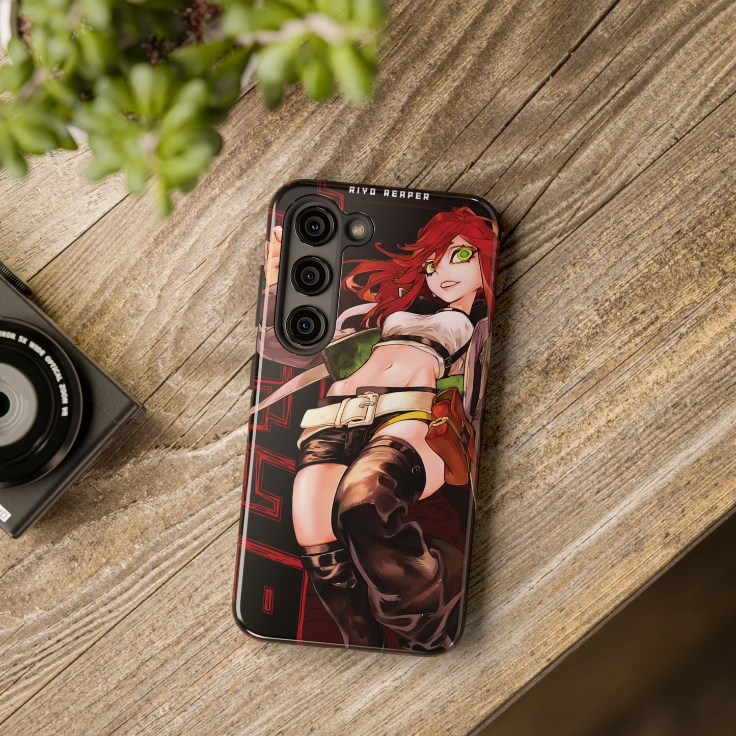 Riyo Reaper Personalizable Double Layered Phone Case | Anime-Inspired Protective Case