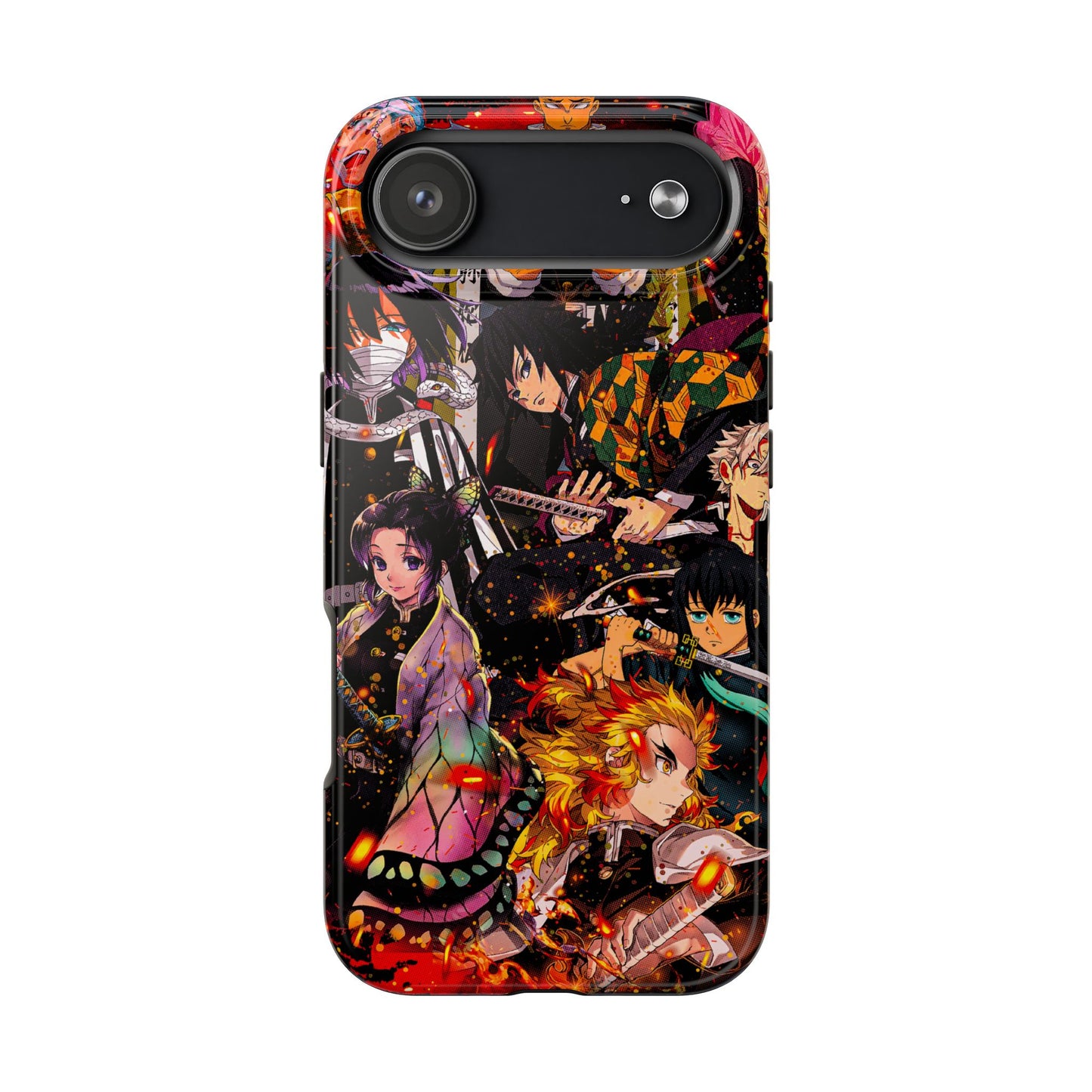 Hashira Collage Anime Phone Case | Anime-Inspired Protective Cover | Double Layer iPhone & Samsung Case