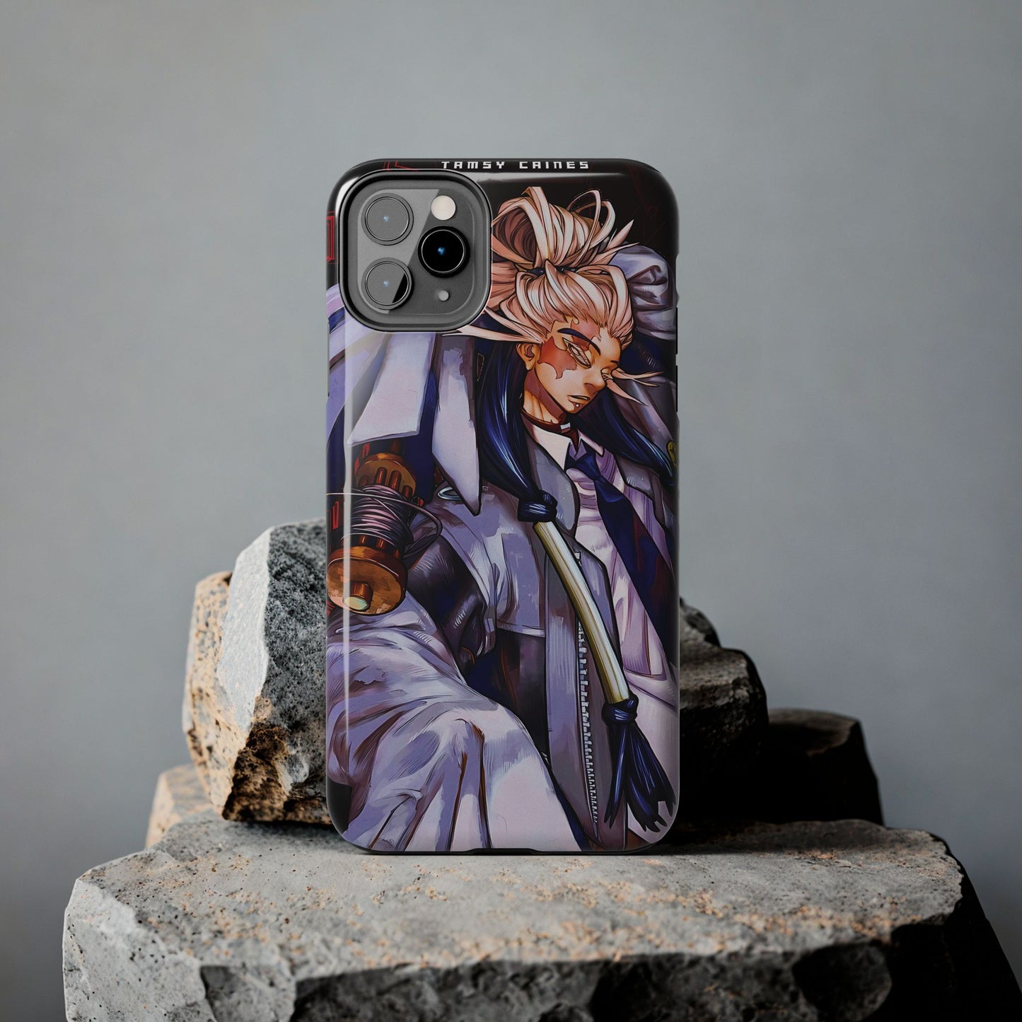 Tamsy Caines Double Layered Phone Case | Anime-Inspired Protective Case