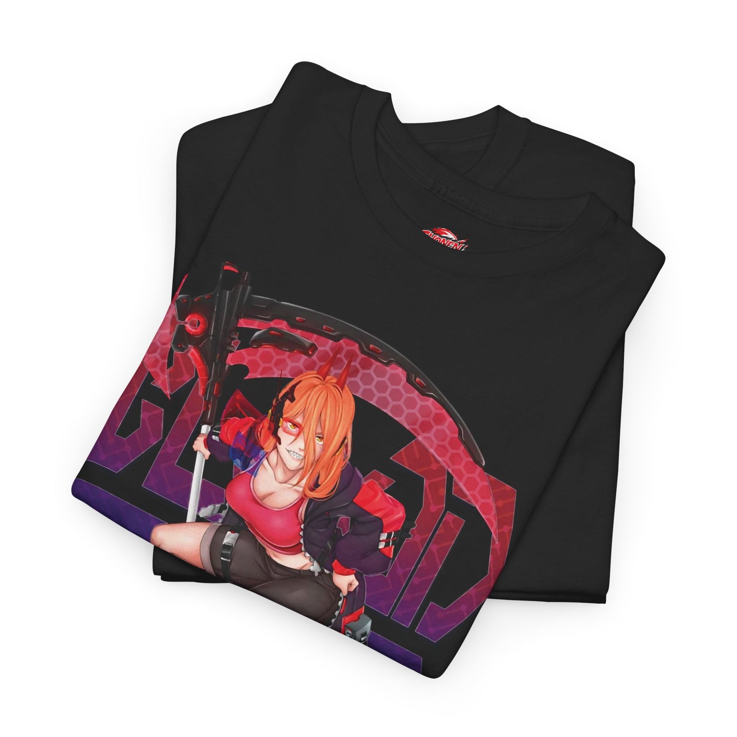 Blood Fiend Power III Unisex Heavy Cotton T-Shirt | Anime-Inspired Streetwear Tee