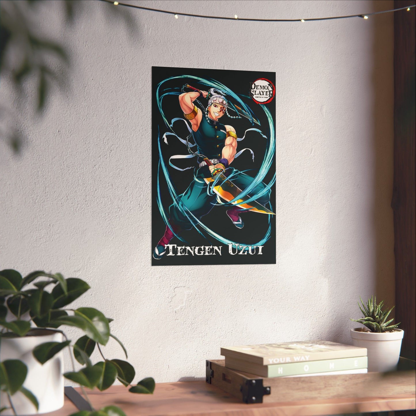 Tengen Uzui Anime Poster | Sound Hashira Anime-Inspired Wall Art | Manga Decor