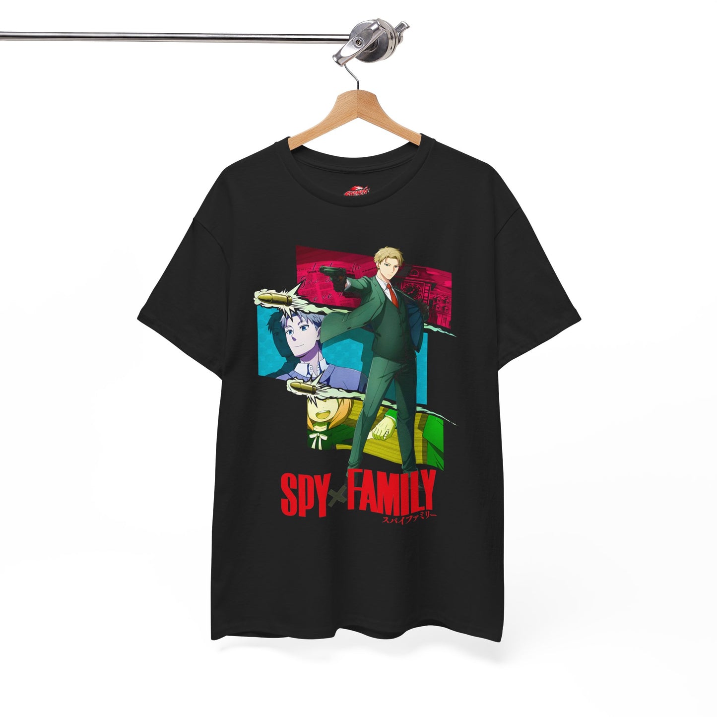 Loid Forger Unisex Heavy Cotton T-Shirt | Anime Graphic Streetwear Tee
