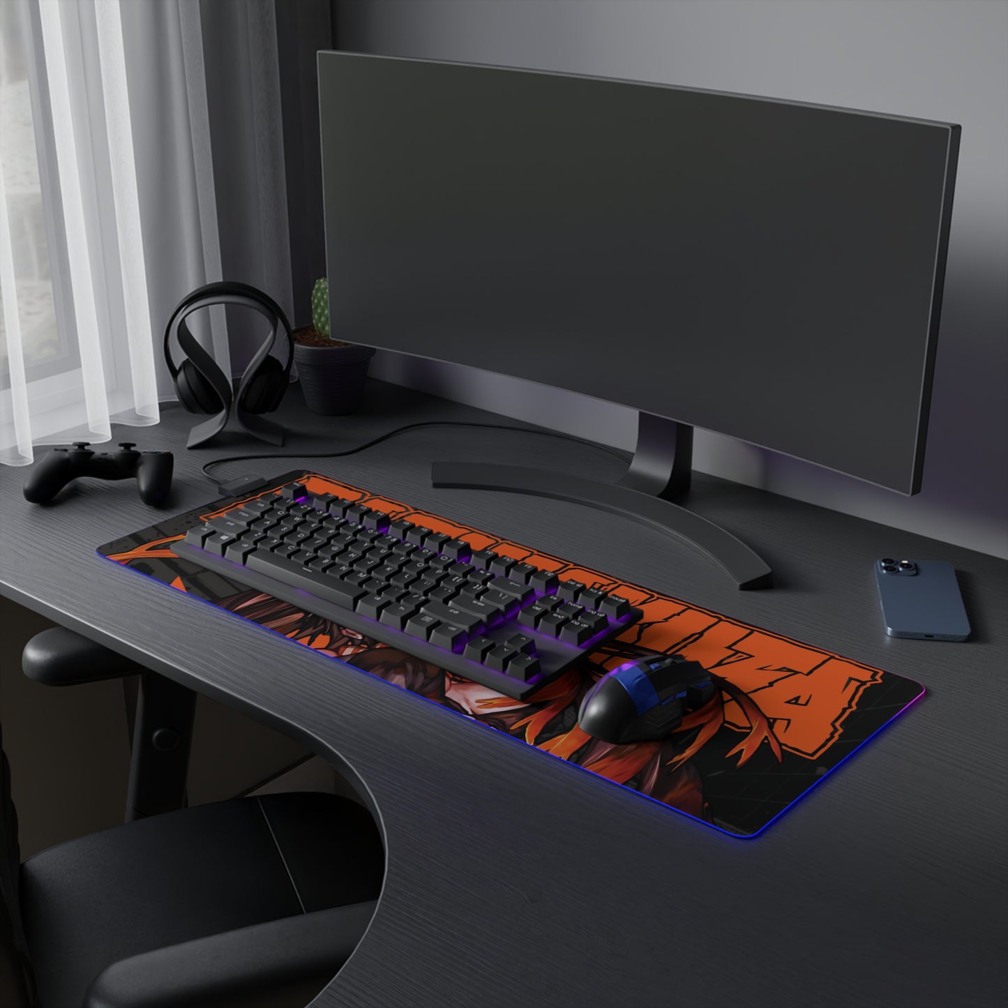 Amo Empool II LED Gaming Mouse Pad | Anime-Inspired Desk Mat