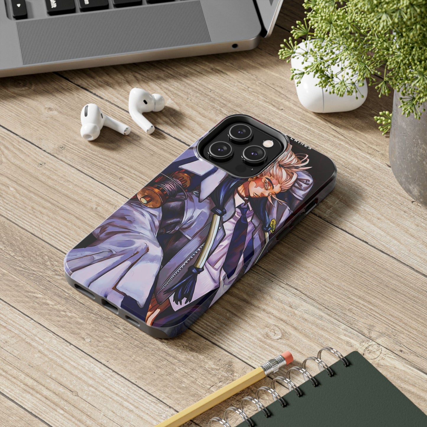 Tamsy Caines Double Layered Phone Case | Anime-Inspired Protective Case