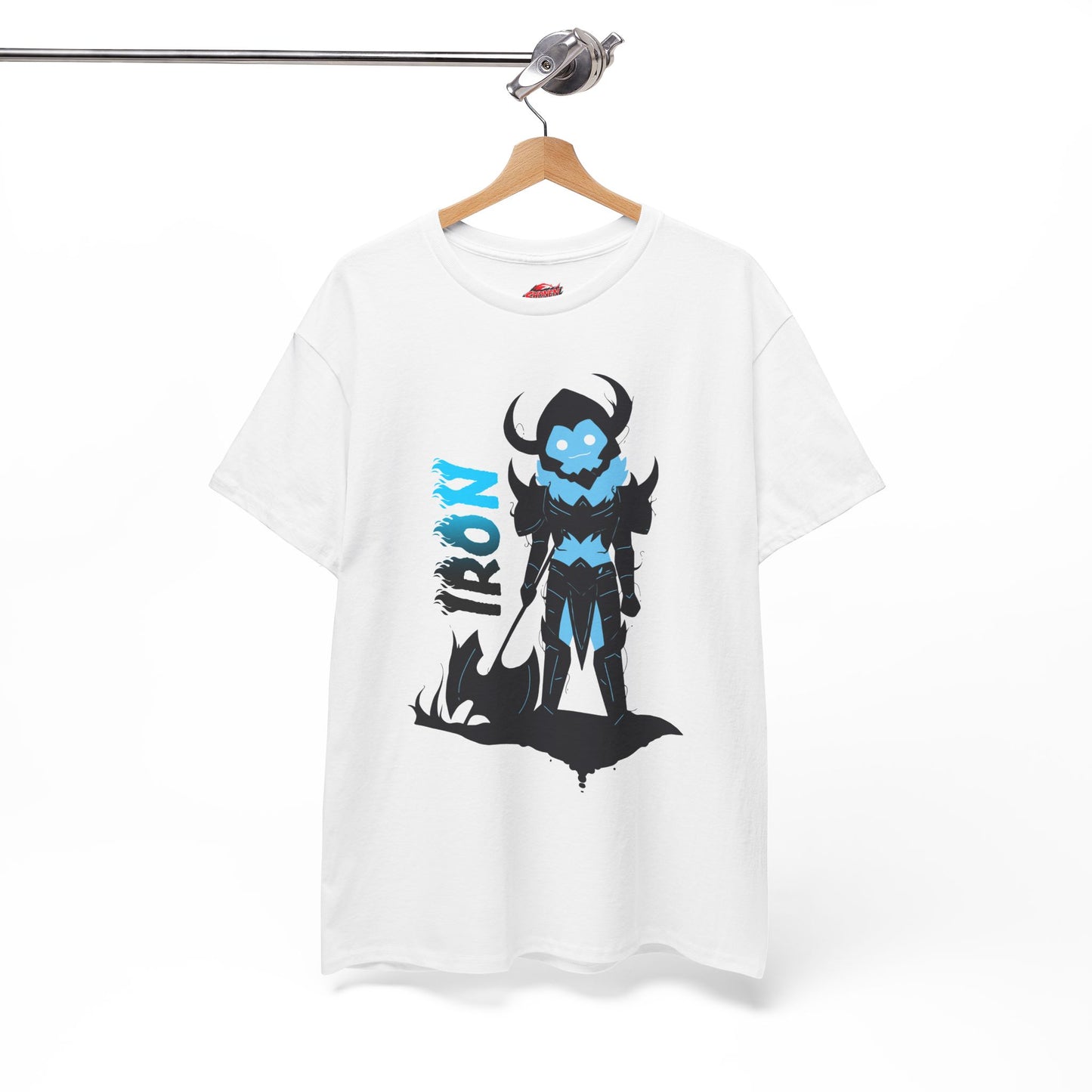 Chibi Iron II Unisex Heavy Cotton T-Shirt | Anime-Inspired Streetwear Graphic Tee | Shadow Army Shirt